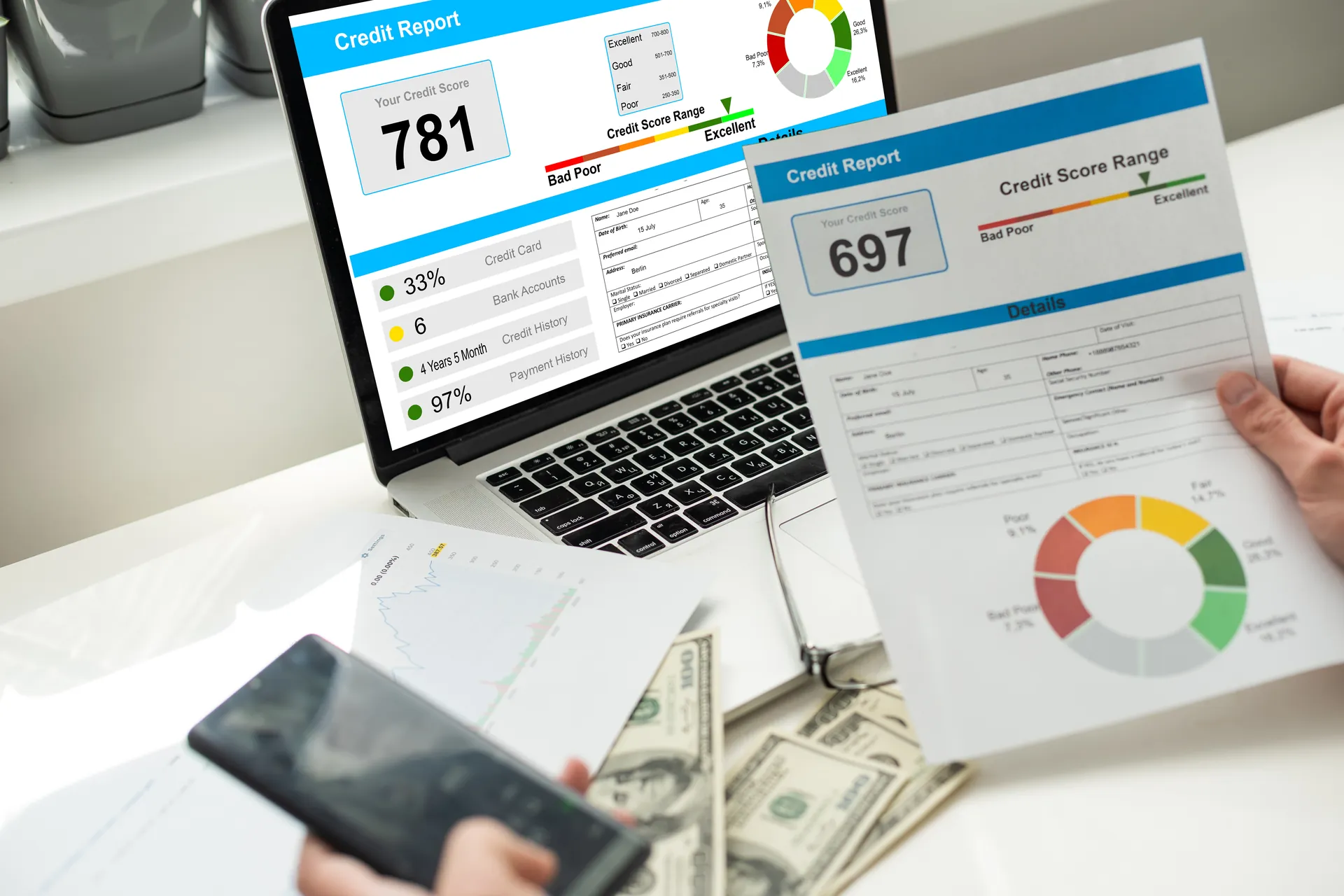 Lead and reporting dashboard card
